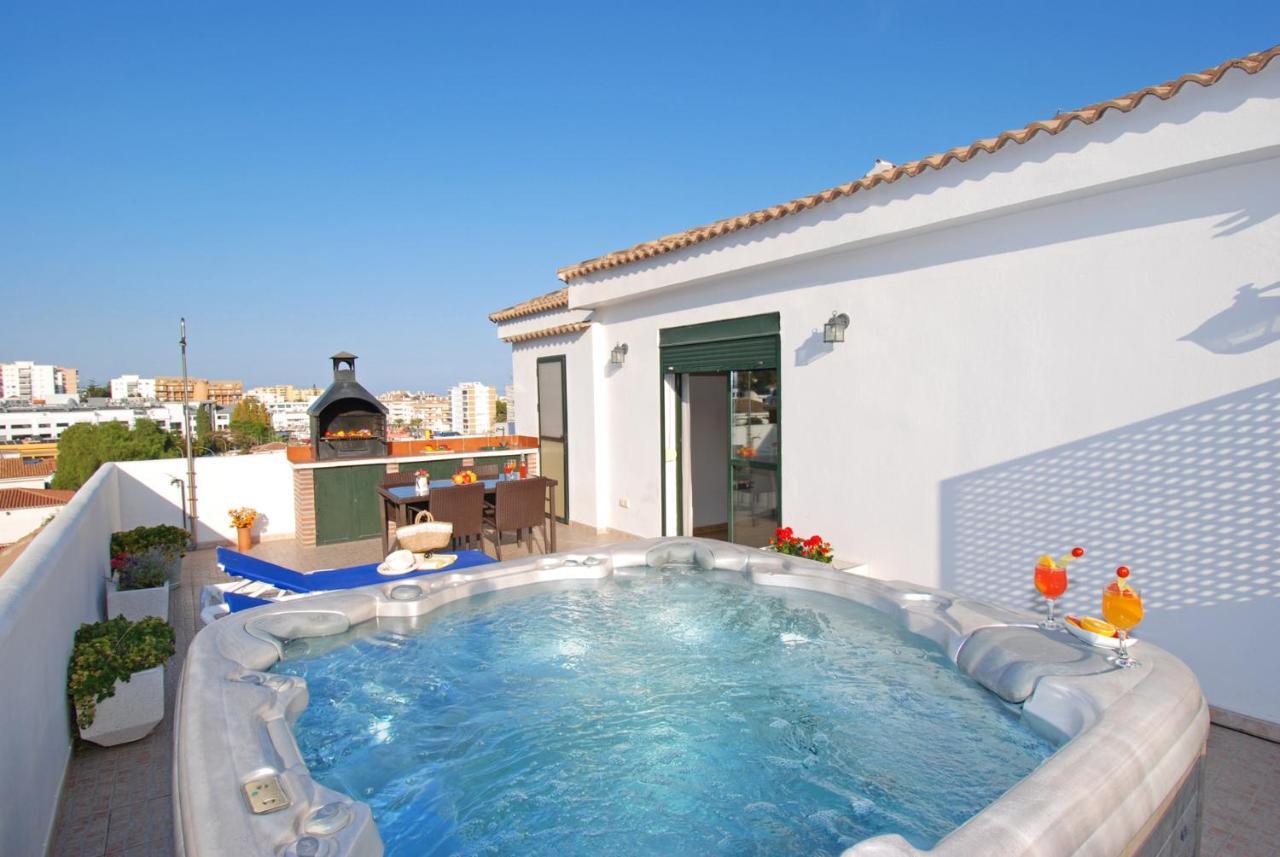 Апартаменти Isla De Benalmadena 1, Jacuzzi, 80M From The Sea, Ac, Bbq, Private Parking, Big Terrace Екстер'єр фото