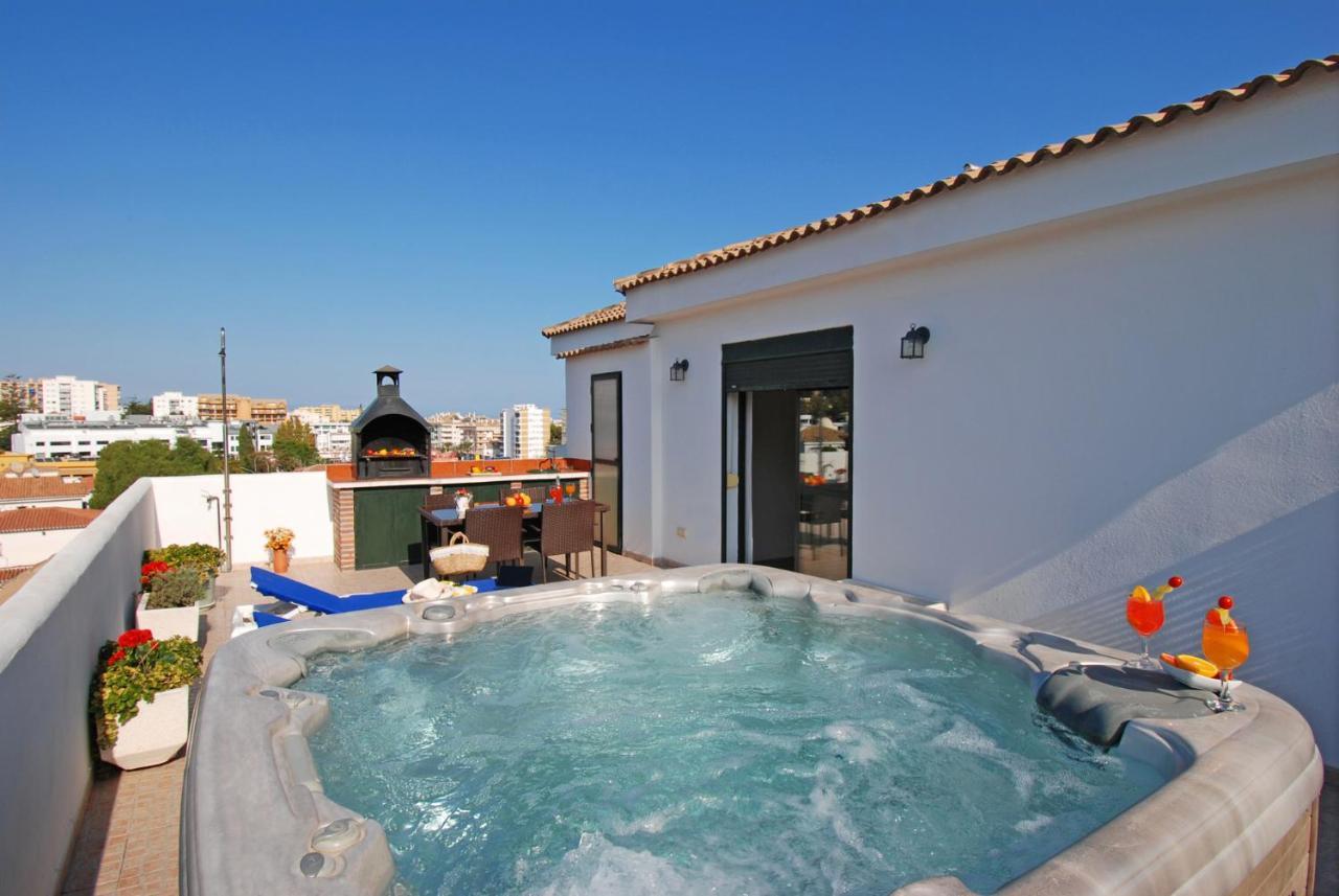 Апартаменти Isla De Benalmadena 1, Jacuzzi, 80M From The Sea, Ac, Bbq, Private Parking, Big Terrace Екстер'єр фото